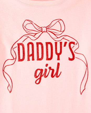 Baby And Toddler Girls Daddy's Girl Graphic Tee