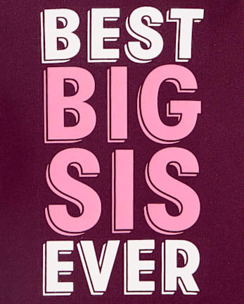 Baby Girls Best Lil' Sister Ever Graphic Bodysuit - CRAISIN