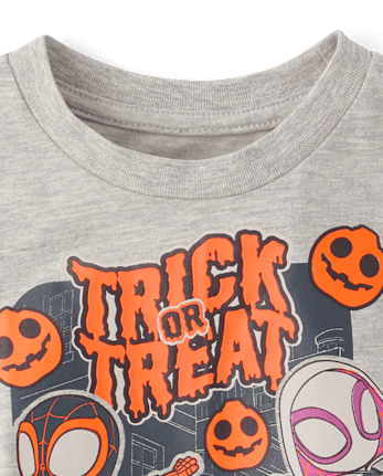 Baby And Toddler Boys Spidey™ And Friends Halloween Graphic Tee