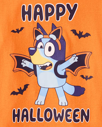 Baby And Toddler Boys Bluey™ Halloween Graphic Tee