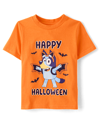 Baby And Toddler Boys Bluey™ Halloween Graphic Tee