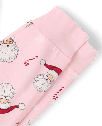 Womens Matching Family Santa's Social Club Cotton Pajamas