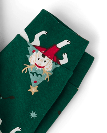 Kids Matching Family Christmas Dogs Snug Fit Cotton Pajamas
