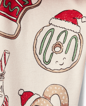 Baby And Toddler Milk And Cookies Snug Fit Cotton Pajamas