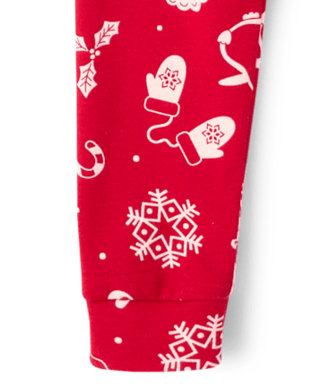 Baby And Toddler Matching Family Christmas Icon Snug Fit Cotton Pajamas