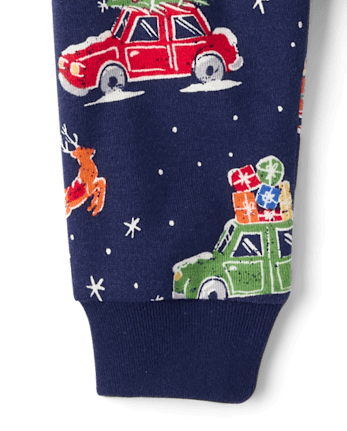 Baby And Toddler Matching Family Home For The Holidays Snug Fit Cotton Pajamas