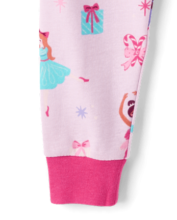 Baby And Toddler Girls Nutcracker Snug Fit Cotton Pajamas