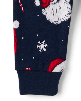 Baby And Toddler Boys Matching Family Santa Snug Fit Cotton Pajamas