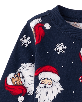 Baby And Toddler Boys Matching Family Santa Snug Fit Cotton Pajamas