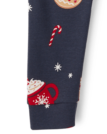 Baby And Toddler Boys Matching Family Gingerbread Snug Fit Cotton Pajamas