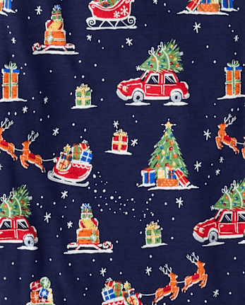 Adult Matching Family Home For The Holidays Cotton Pajamas