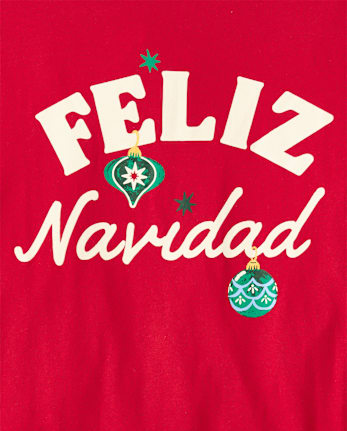 Adult Matching Family Feliz Navidad Cotton Pajamas - SPRUCESHAD