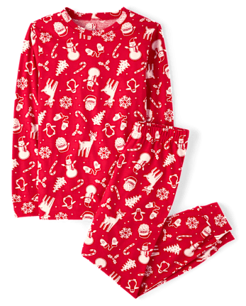 Adult Matching Family Christmas Icon Pajamas