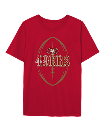 Boys NFL™ San Francisco 49ers Graphic Tee - RED OCHRE