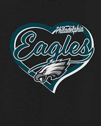 Girls NFL™ Philadelphia Eagles Graphic Tee - BLACK