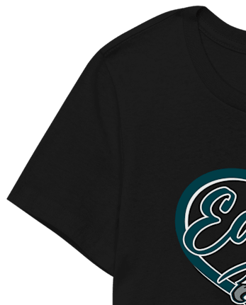 Girls NFL™ Philadelphia Eagles Graphic Tee - BLACK