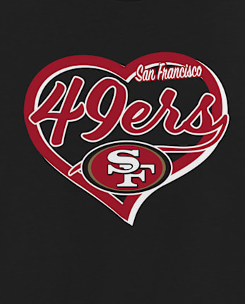 Girls NFL™ San Francisco 49ers Graphic Tee - BLACK