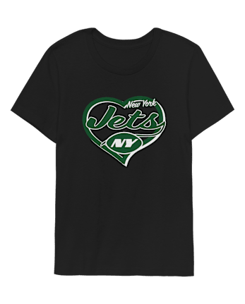 Girls NFL™ New York Jets Graphic Tee - BLACK