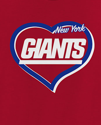 Girls NFL™ New York Giants Graphic Tee - RED OCHRE