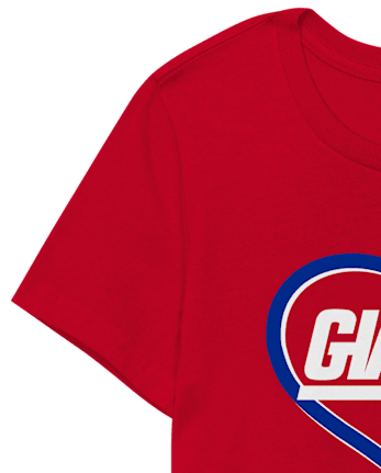 Girls NFL™ New York Giants Graphic Tee - RED OCHRE