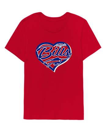 Girls NFL™ Buffalo Bills Graphic Tee - GALA RED CL