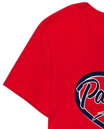 Girls NFL™ New England Patriots Graphic Tee - GALA RED CL