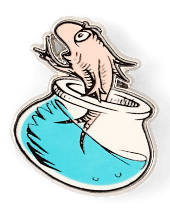 Girls Dr. Seuss Cat In The Hat™ Pin 4-Pack - MULTI CLR