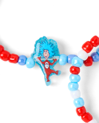 Bracelet de perles Dr. Seuss Chat chapeauté™ pour filles (lot de 6) - MULTI CLR