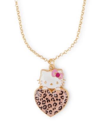 Girls Hello Kitty® Leopard Necklace