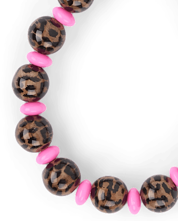 Girls Hello KittyÂ® Leopard Bag Charm - MULTI CLR