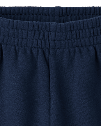 Girls Side Stripe Premium Fleece Shorts