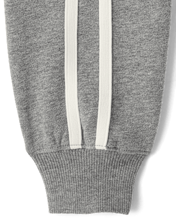 Girls Graphic Side Stripe Premium Fleece Zip Up Hoodie
