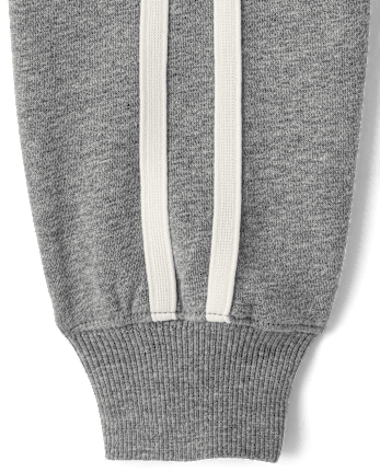 Girls Graphic Side Stripe Premium Fleece Zip Up Hoodie - H/T HOUND