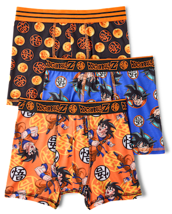 Boys Dragon Ball Z™ Boxer Brief Underwear 3-Pack - MULTI CLR