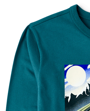 Boys Racecar Graphic Tee - CLOUDY LAKE