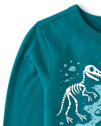 Baby And Toddler Boys Dino Fossil Graphic Tee - SEASIDE VILLA