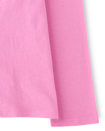 Girls Winter Axolotl Graphic Tee - PERFECTLY PINK