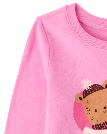 Baby And Toddler Girls Daddy's Girl Graphic Tee - PERFECTLY PINK