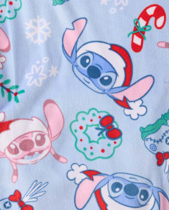 Adult Matching Family Stitch™ Holiday Fleece Pajamas - MULTI CLR