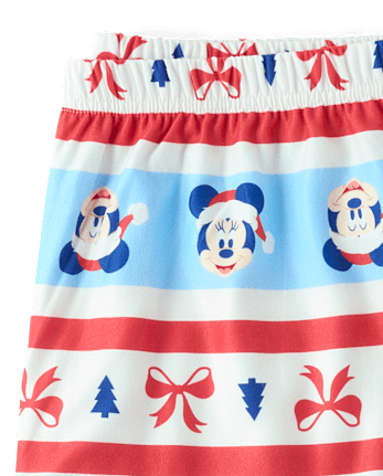 Adult Matching Family Mickey Mouse™ Holiday Fairisle Pajama Pants - MULTI CLR