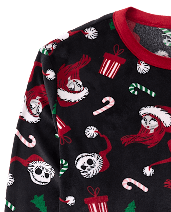 Adult Matching Family Nightmare Before Christmas™ Fleece Pajamas - MULTI CLR