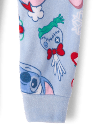 Toddler Matching Family Stitch™ Holiday Fleece Pajamas - MULTI CLR