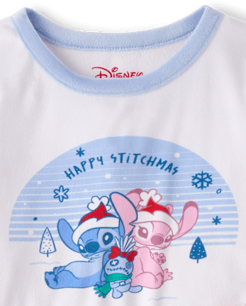 Kids Matching Family Stitch™ Holiday Fleece Pajamas - MULTI CLR