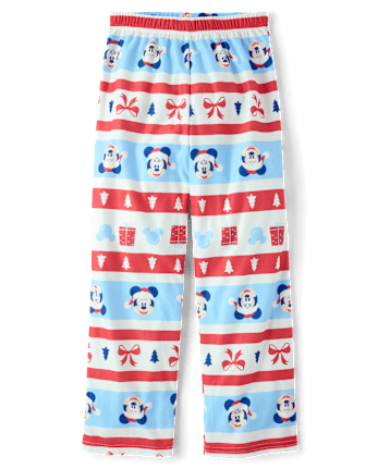 Kids Matching Family Mickey Mouse™ Holiday Fairisle Pajama Pants - MULTI CLR