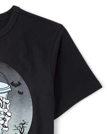 Boys Halloween Drink Graphic Tee