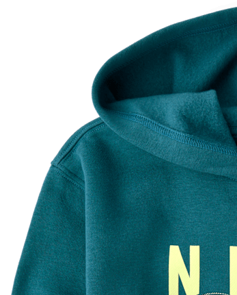 Boys Next Level Gamer Premium Fleece Hoodie - CLOUDY LAKE