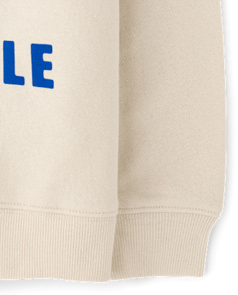 Toddler Boys Here Comes Trouble Premium Fleece Hoodie - HAY STACK