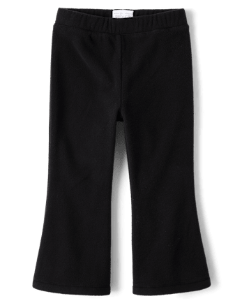 Toddler Girls Microfleece Flare Sweatpants
