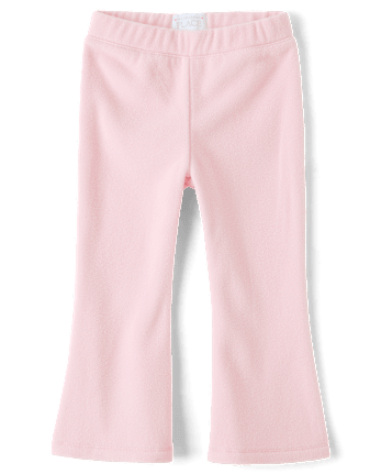 Toddler Girls Microfleece Flare Sweatpants