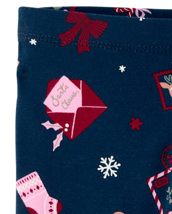 Toddler Girls Holiday Leggings 3-Pack - MULTI CLR